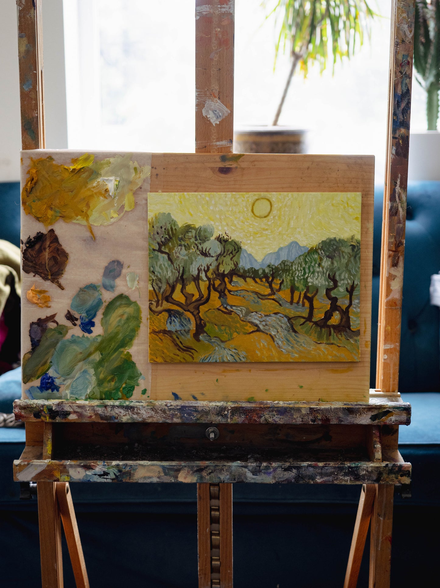 'The Olive Tree' Oil Painting Reproduction